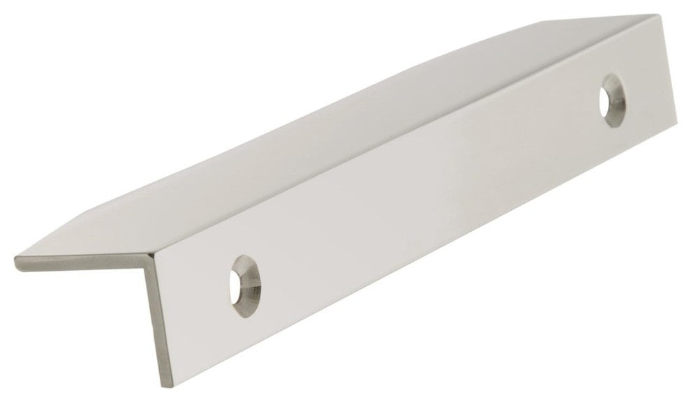 Amerock Aloft Cabinet Edge Pull, Polished Nickel, 4-3/16" Center-to-Center