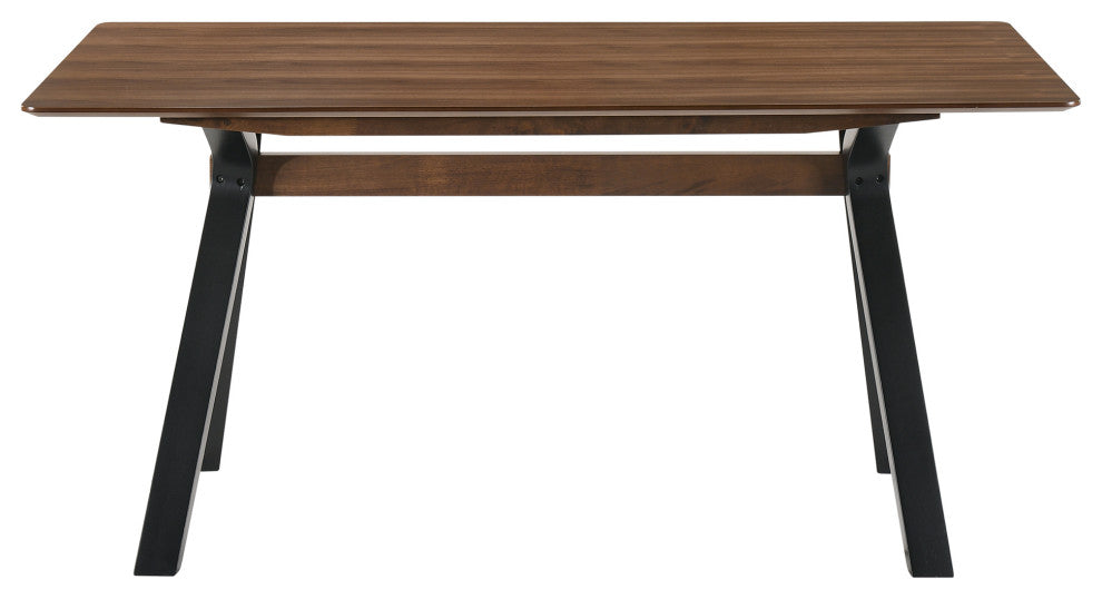 Laredo Rowan 5-Piece Walnut Dining Set