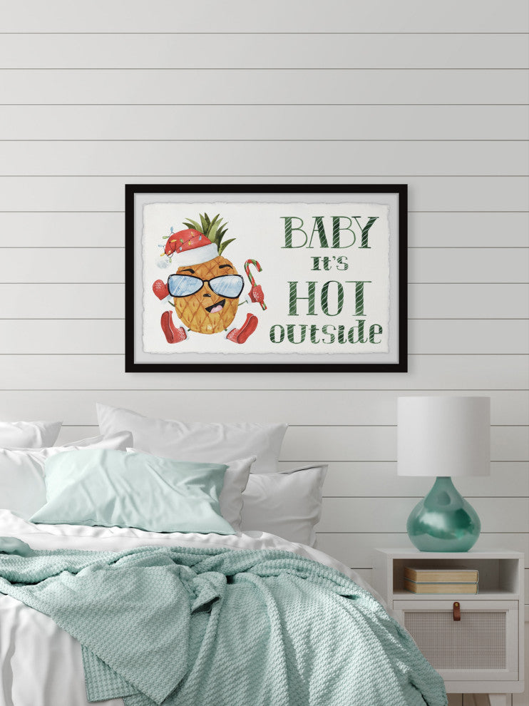"Keep Cool" Framed Painting Print, 30x20