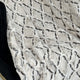 Plutus Brown Beige Diamond Faux Fur Throw Blanket, 80"L x 110"W Full