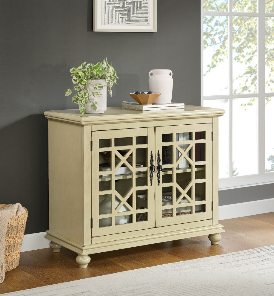 Martin Svensson Home Small Spaces TV Stand, Antique White