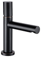 Wasser Solid Brass Single Handle Bathroom Sink Faucet, Matte Black