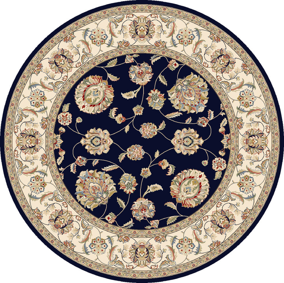 Ancient Garden Rug, 5'3" Round