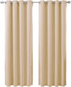 Amazing Grommet Top Window Curtain Panel, Beige, 52"x90"