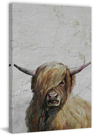 "Supercool II" Painting Print on Wrapped Canvas, 16"x24"