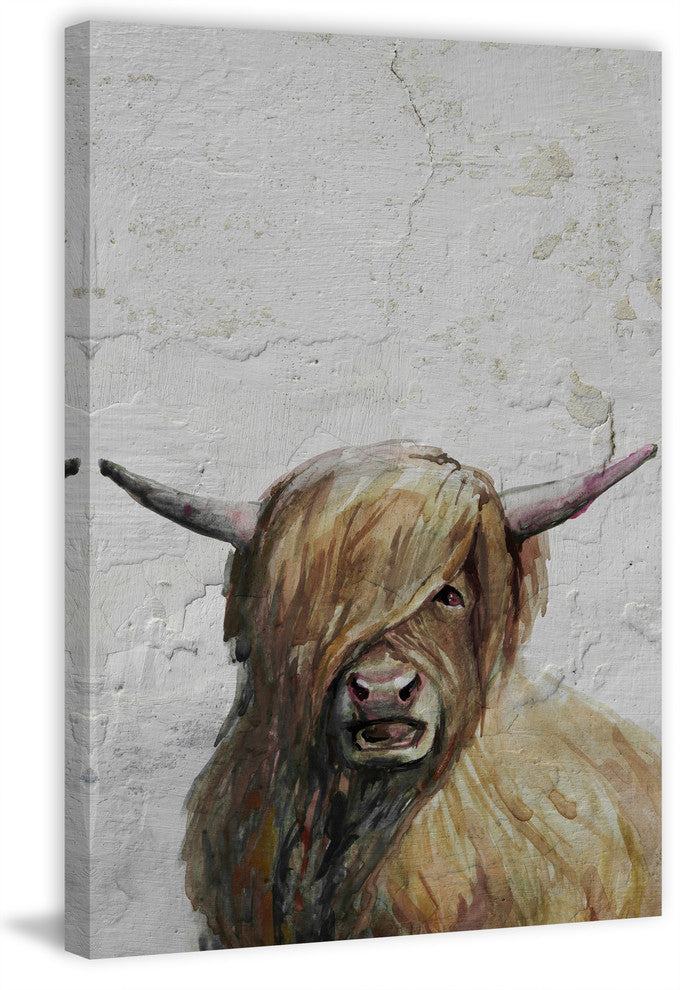 "Supercool II" Painting Print on Wrapped Canvas, 16"x24"