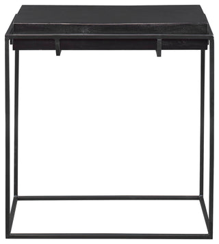 Front-facing product image on a solid white background, showing the entire table.