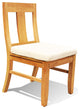 7-Piece Outdoor Patio Teak Dining, 72" Round Table, 6 Osbo Armless Chair