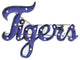 Illuminated LSU Tigers Recycled Metal Wall Decor