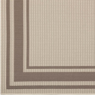Rim Solid Border Borderline 5x8 Indoor and Outdoor Area Rug