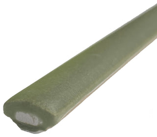 Coco Demi-Bullnose Matte Moss Verde Ceramic Wall Trim