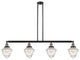Innovations 214-BAB-G664-7 4 Light Island Light, Black Antique Brass