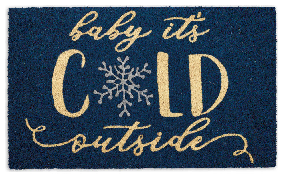 Baby Its Cold Doormat