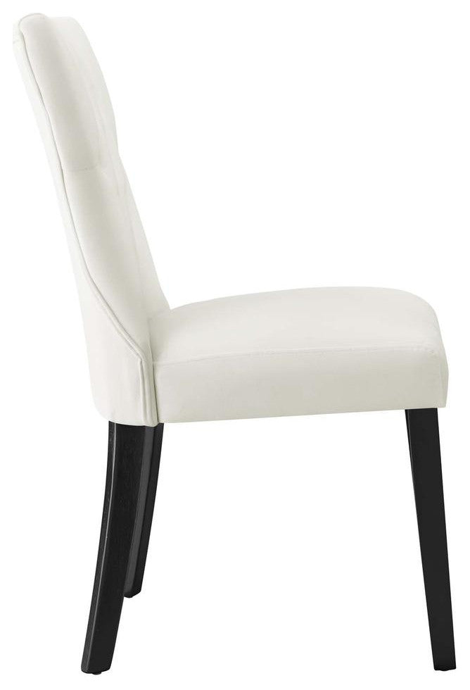 Silhouette Performance Velvet Dining Chairs - Set of 2
