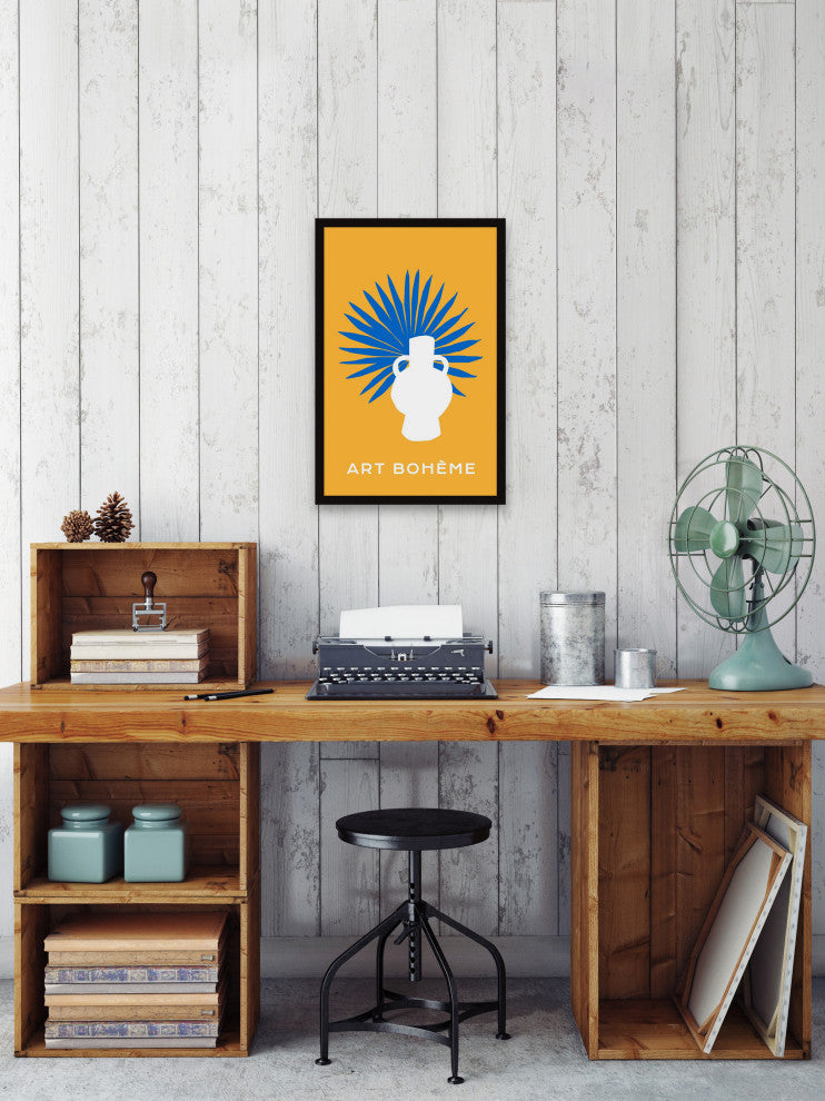 "Art Boheme" Framed Painting Print, 16x24