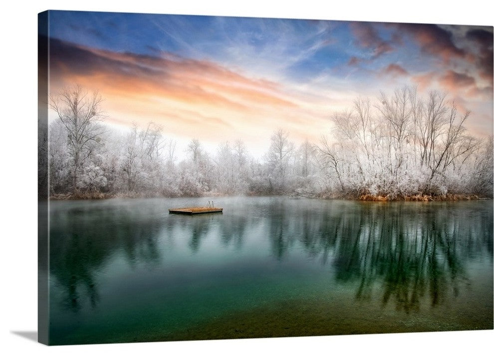 "Life Is a Song in Me" Wrapped Canvas Art Print, 24"x16"x1.5"