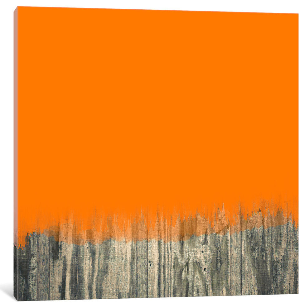 "Over the Wood Fence" by 5by5collective, 37x37x1.5"