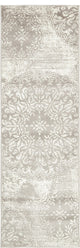 Unique Loom Light Gray Grand Sofia 2' 0 x 6' 7 Runner Rug