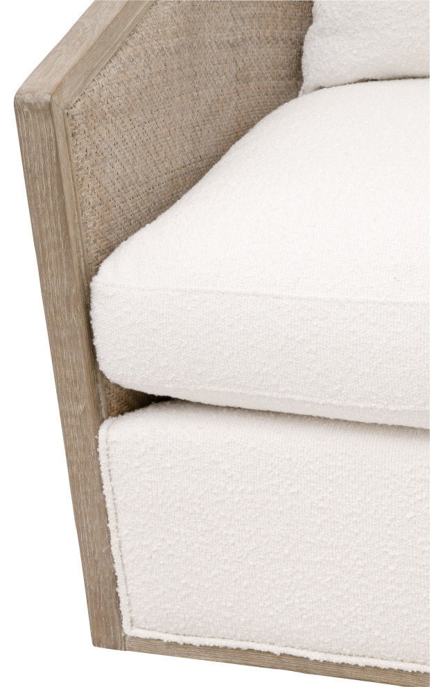 McGuire Swivel Club Chair