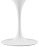 40" Dining Table, Square, White Walnut, Metal, Modern, Bistro Hospitality