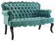 Viola Chesterfield Button Tufted Loveseat Performance Velvet Settee