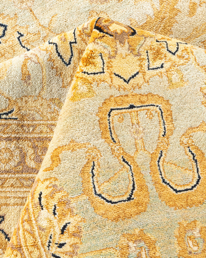 ECLECTIC, Hand Knotted Area Rug 10' 6" X 7' 10"