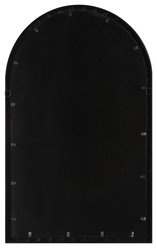 Uttermost Dandridge Black Arch Mirror