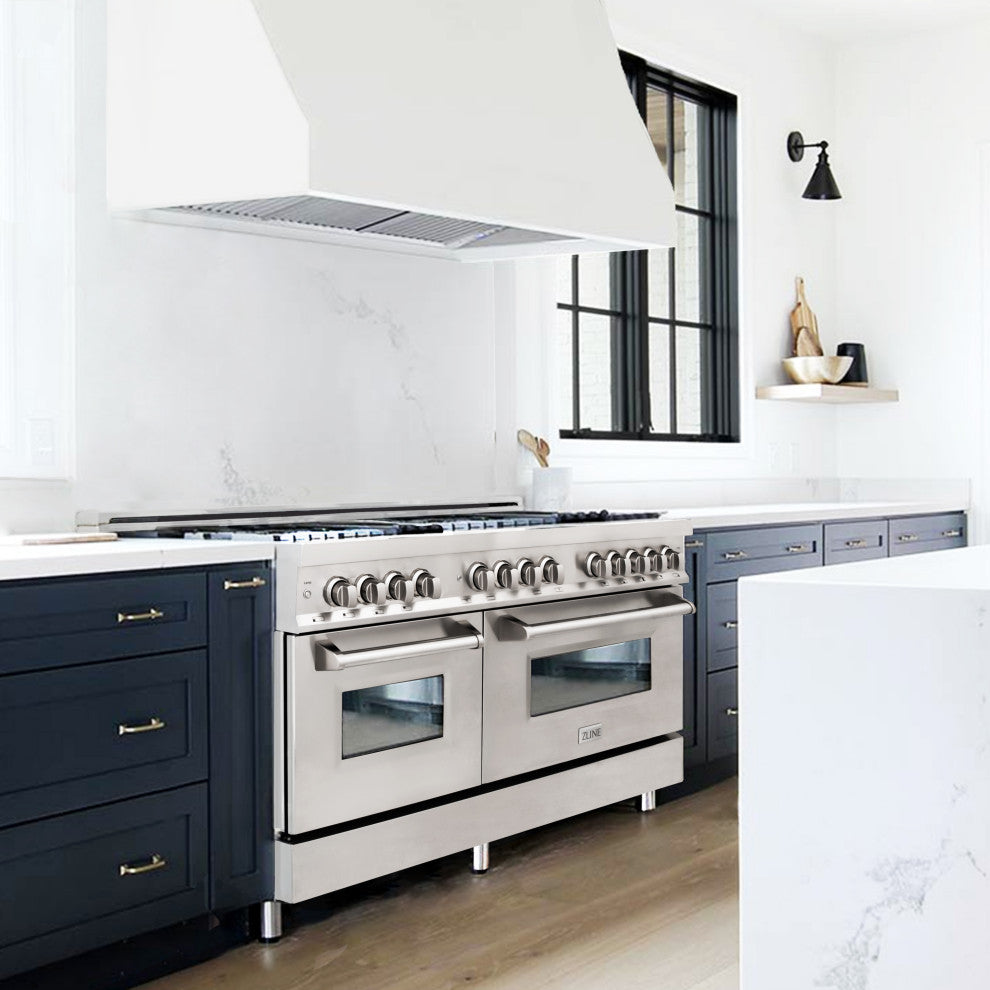 ZLINE Freestanding Range, Stainless Steel, Dual Fuel, RA60