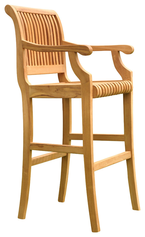 Teak Outdoor Giva Bar Arm Chair