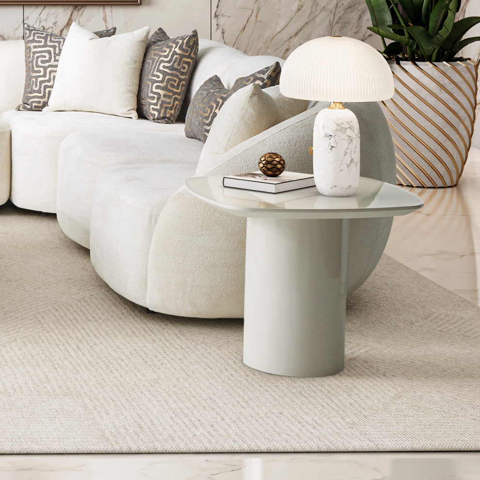Le Montreaux End Table, Cloud White