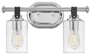 Hinkley Lighting 52882 Halstead 2 Light 16"W Bathroom Vanity - Chrome