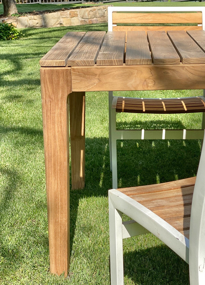 Grayson Teak Outdoor Dining Table