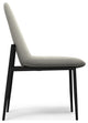 Savannah Dining Chair (Set of 2) in Natural Linen Look Fabric
