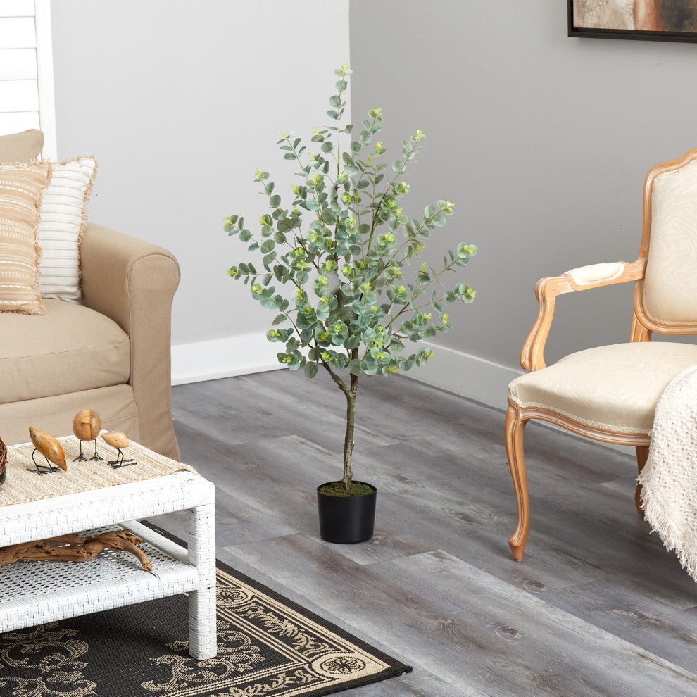 4'' Eucalyptus Artificial Tree