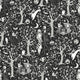 Disney The Nightmare Before Christmas Black Forest Peel and Stick Wallpaper