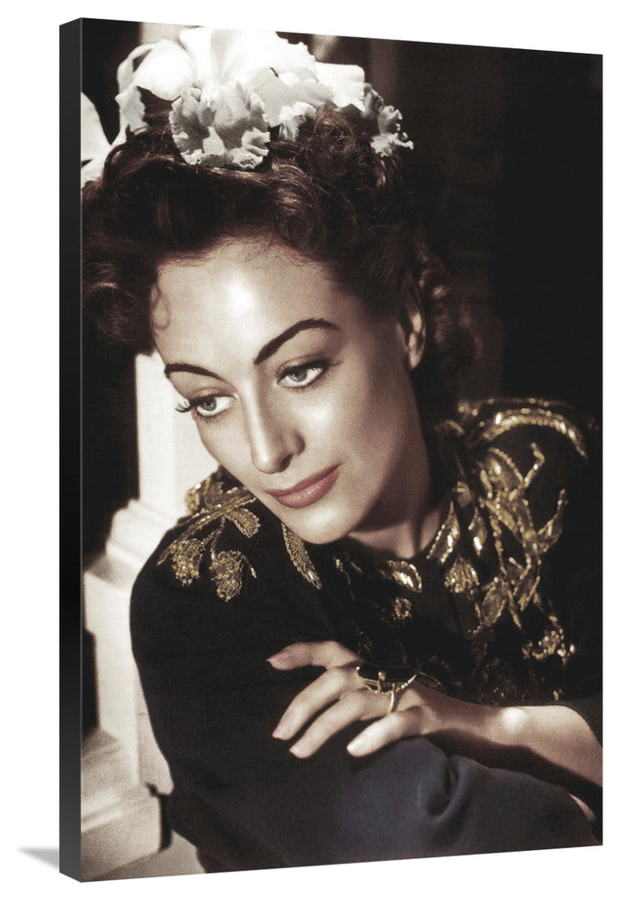 "Joan Crawford" Stretched Canvas Giclee by Hollywood Photo Archive, 23x36"