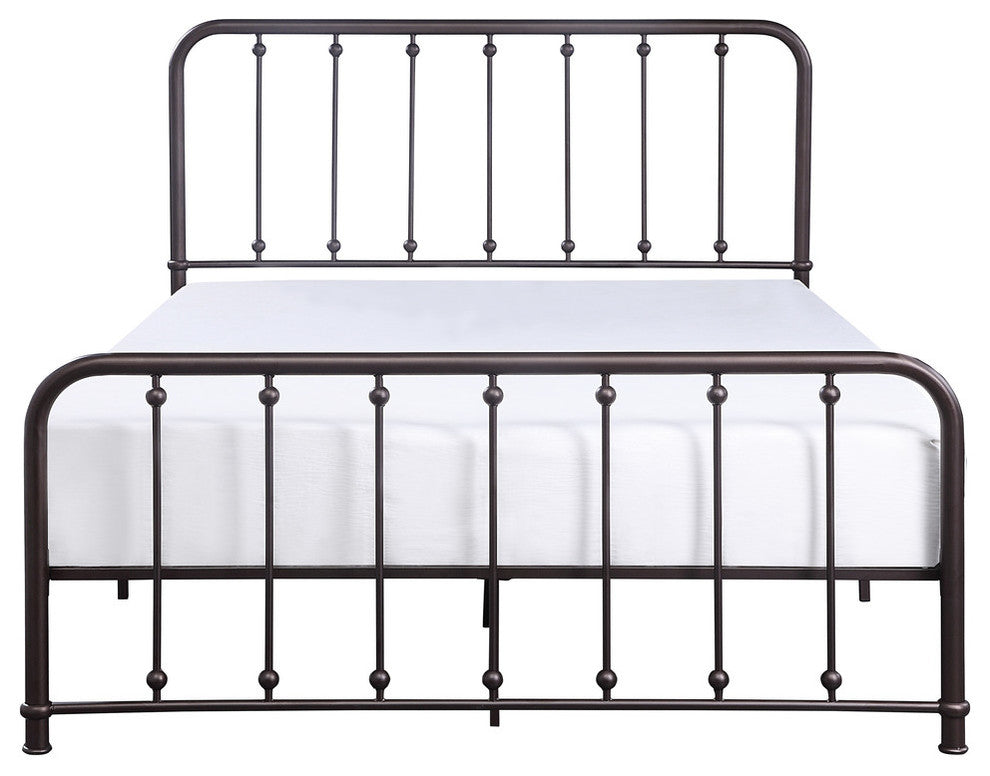 Lenci Metal Platform Bed, Queen