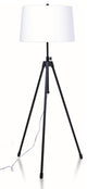 House of Troy TR201-BLK One-Light Floor Lamp from the Tripod