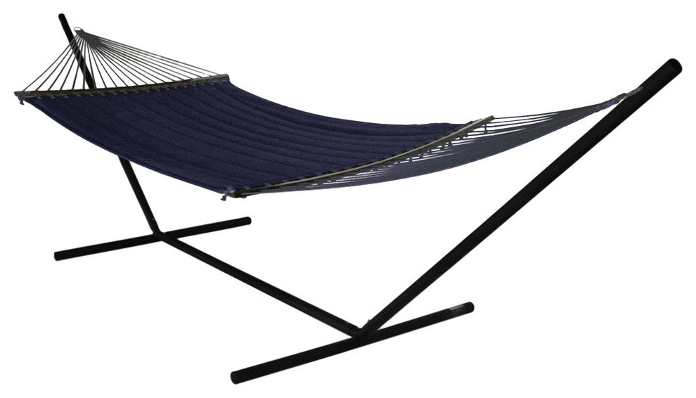 Hammaka Universal Stand and Quilted Olefin Hammock Combo