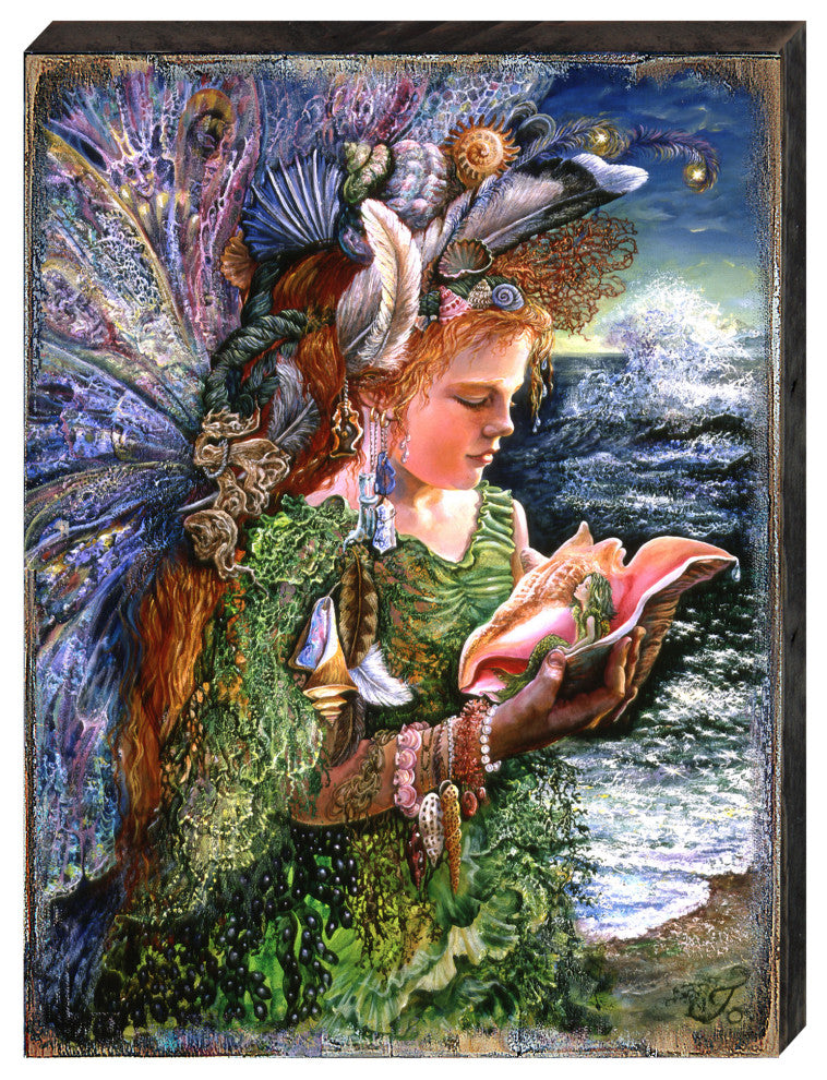 Beachcomber Fairy Wall and Table Top Wooden Decor, 48x36
