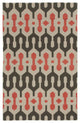 Capel Genevieve Gorder Spain Smoke Apricot 3633_350 Flat Woven Rugs - 5' X 8' Re