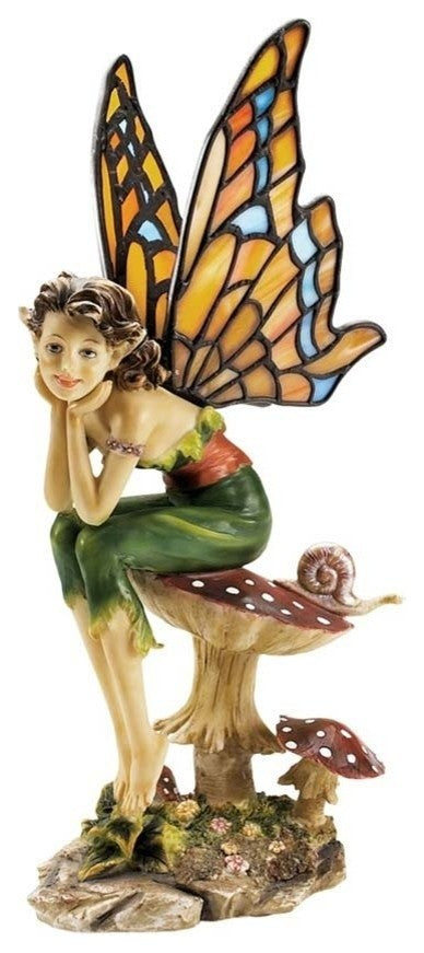 Pondering Pixie Statue
