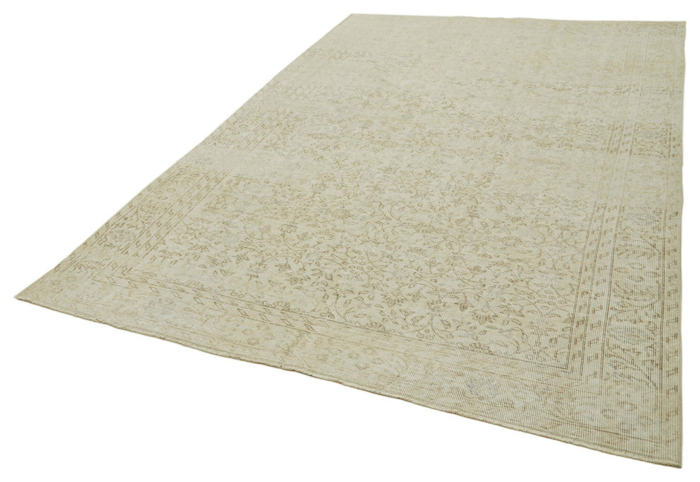 Rug N Carpet - Handmade Anatolian 6' 5'' x 9' 9'' Rustic Wool Area Rug