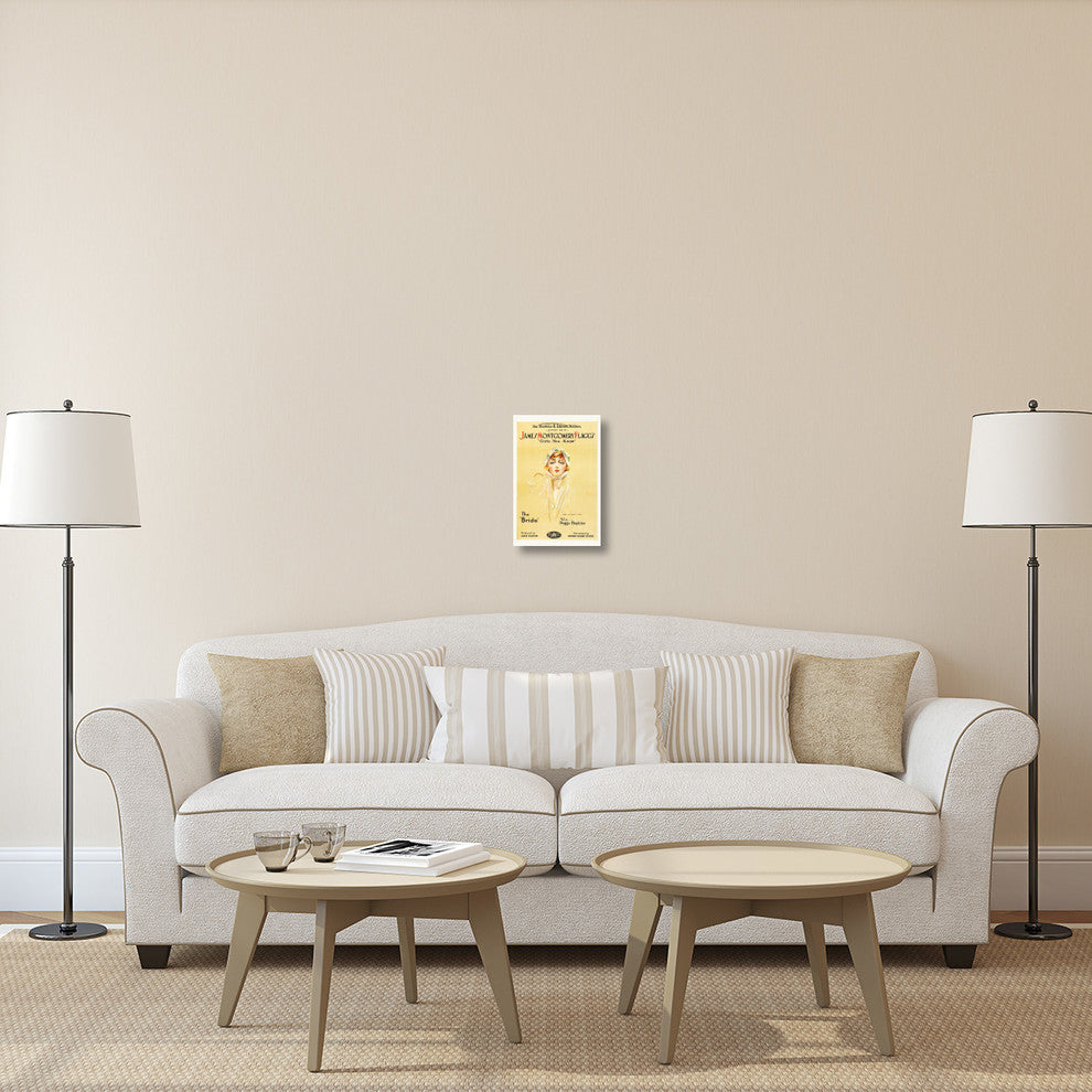 "The Bride" Stretched Canvas Giclee by Hollywood Photo Archive, 12x18"
