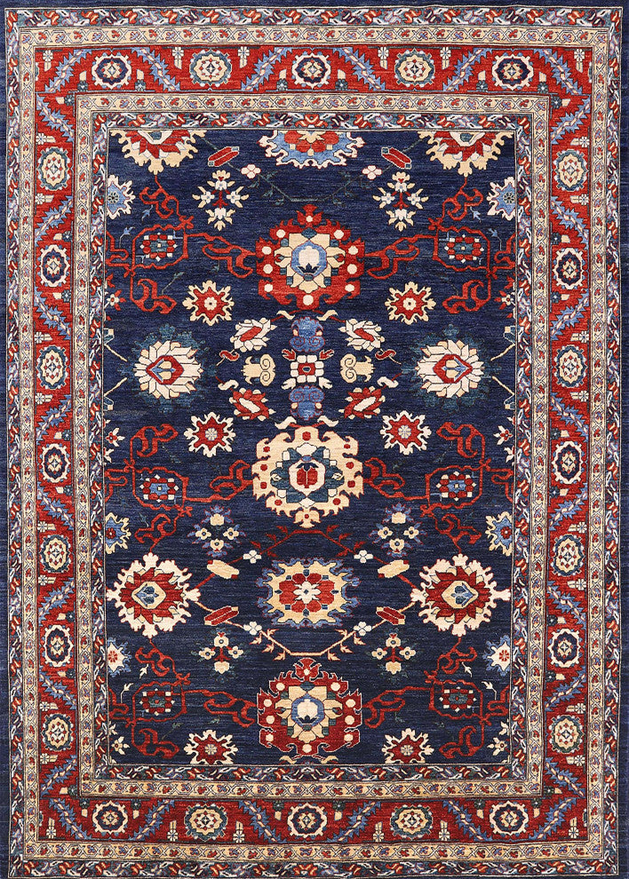 Ahgly Company Indoor Rectangle Mid-Century Modern Area Rugs, 5' x 8'