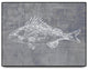 "Like a Stone I" Oversized Framed Canvas, 60" X 40"