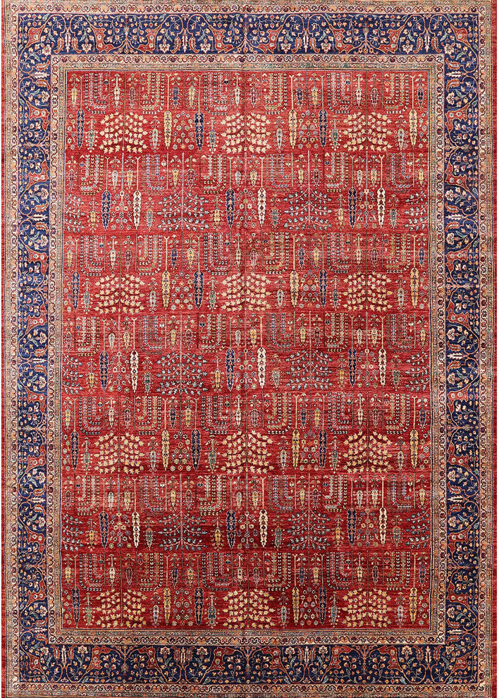 Ahgly Company Indoor Rectangle Mid-Century Modern Area Rugs, 8' x 10'
