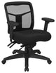ProGrid Back Mid Back Managers Chair, Icon Black
