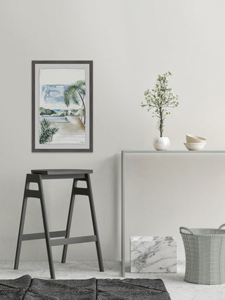 "The Ultimate View" Framed Painting Print, 12"x18"