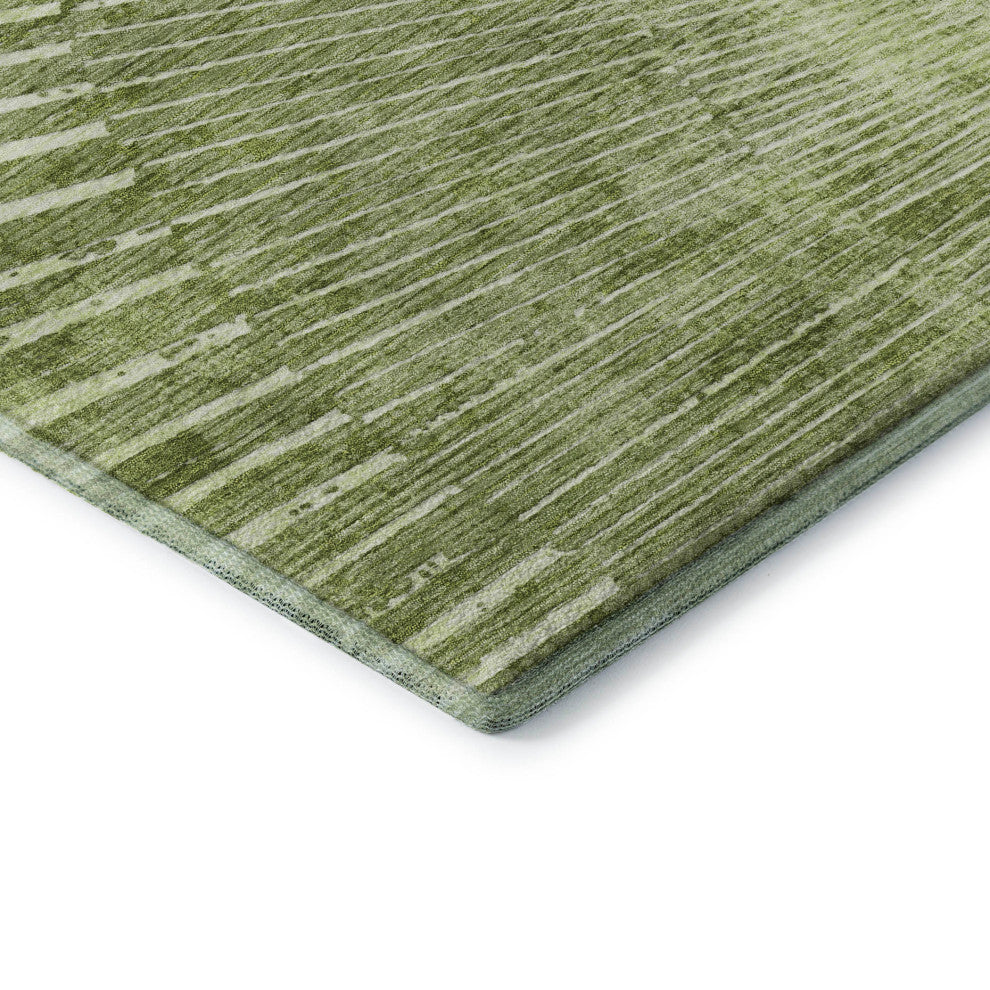 Premium Machine Washable Mayfield AMF542 Sage 8' x 10' Rug